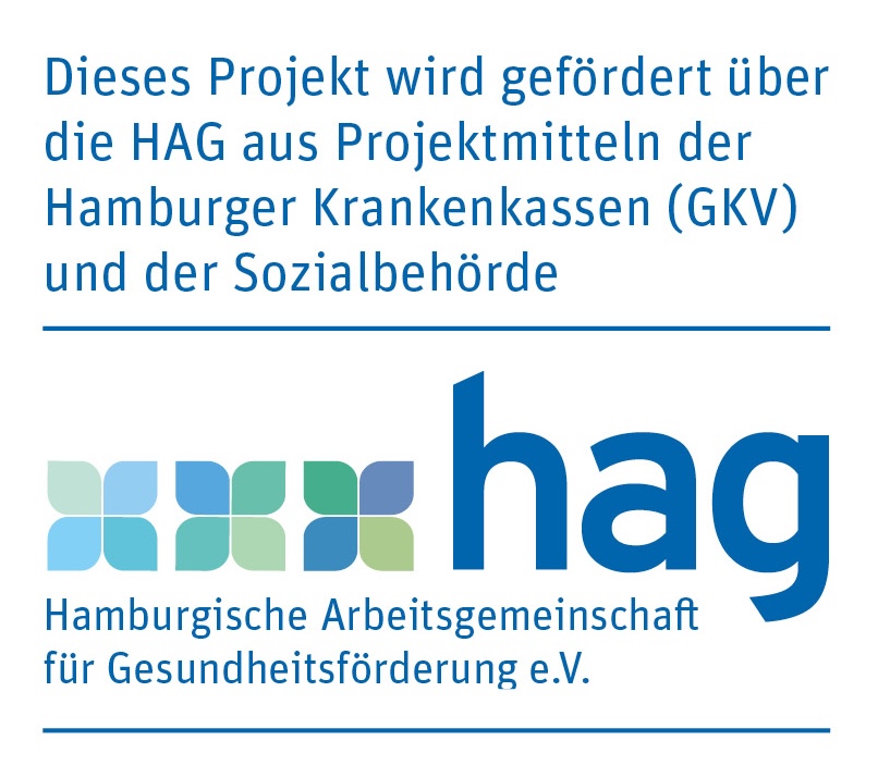 Logo der Hamburgischen Arbeitsgemeinschaft für Gesundheitsförderung e.V.